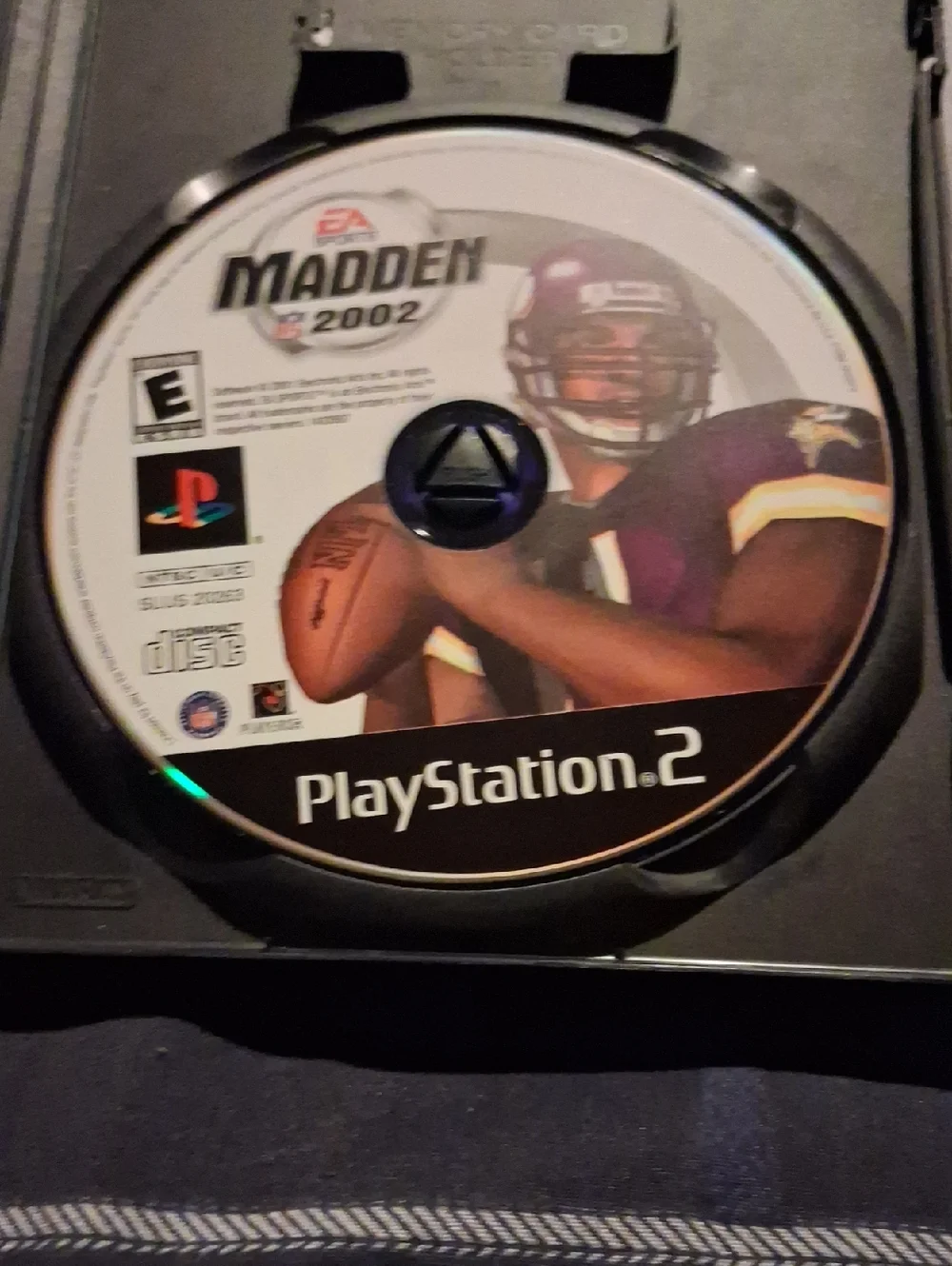 PlayStation 2 Madden NFL 2002 - Black Disc